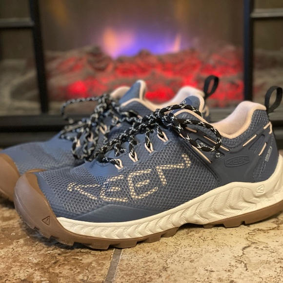 Keen Shoes - Keen Blue and Brown Outdoor Shoes